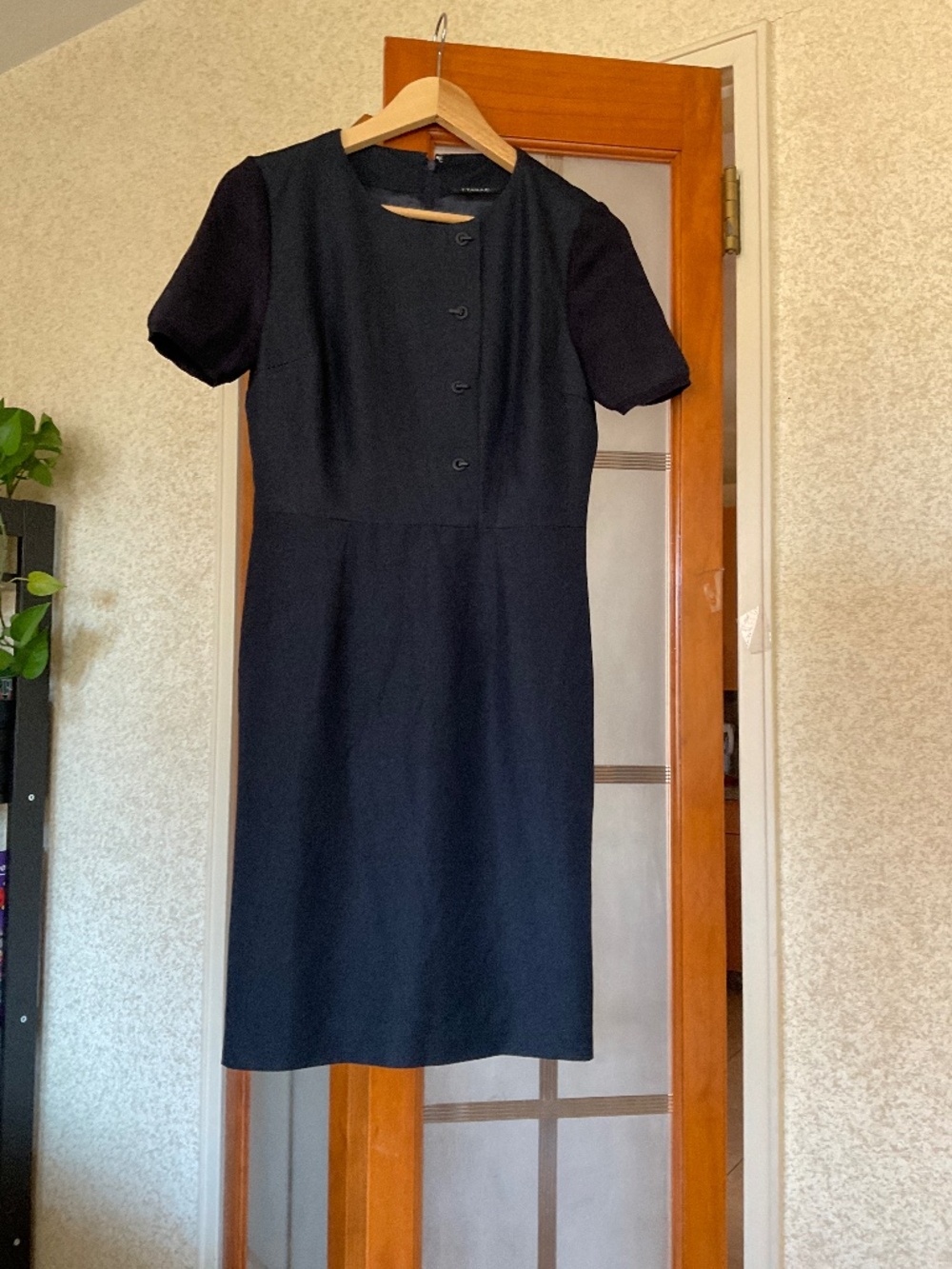 TAHARI dark blue dress